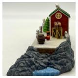 Heritage Village Collection Emily Louise Ship and Pier Village Accessory Set