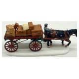 Department 56 Heritage Village Collection Antiquarian Bookseller and Gourmet Chocolates Delivery Wagon