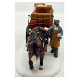 Department 56 Heritage Village Collection Antiquarian Bookseller and Gourmet Chocolates Delivery Wagon
