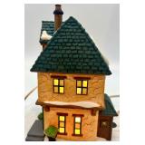 Department 56 Christmas Village House and Carolers Figurine Set