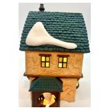 Department 56 Christmas Village House and Carolers Figurine Set
