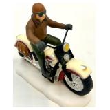 Department 56 The Leather Bottle with Ready For The Road Motorcycle Accessory