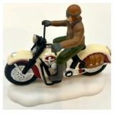 Department 56 The Leather Bottle with Ready For The Road Motorcycle Accessory
