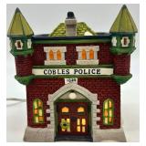 Heritage Village Cobles Police Station with 8 Boulevard Lampposts