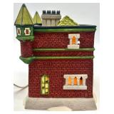 Heritage Village Cobles Police Station with 8 Boulevard Lampposts