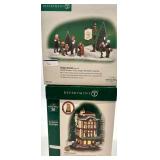 Department 56 The Red Lion Pub and Holiday Quintet Set