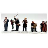 Department 56 The Red Lion Pub and Holiday Quintet Set