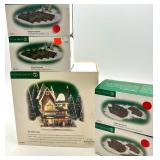 Department 56 The China Trader Village Building with 3 Slate Stone Path Accessories