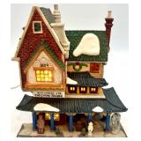 Department 56 The China Trader Village Building with 3 Slate Stone Path Accessories