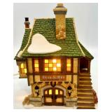 Department 56 Dickens Village Porcelain Set with Bean & Son Smithy Shop and Accessories