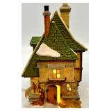 Department 56 Dickens Village Porcelain Set with Bean & Son Smithy Shop and Accessories