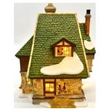 Department 56 Dickens Village Porcelain Set with Bean & Son Smithy Shop and Accessories