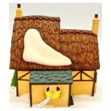 Department 56 Frogmore Chemist Illuminated Village Building with 7 Holiday Figures