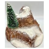 Department 56 Snowy Mountain Scenery Set with Tunnel and Model Trees