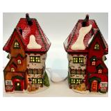 Heritage Village Collection North Pole Series Porcelain Buildings Set