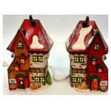 Heritage Village Collection North Pole Series Porcelain Buildings Set