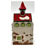 Heritage Village Collection North Pole Series Porcelain Buildings Set