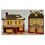 Department 56 Heritage Village Dickens Series Scrooge & Marley Counting House and Fezziwig