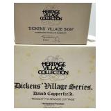 Department 56 Dickens Village Sign and Peggotty