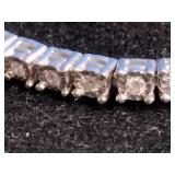 Stirling Silver 1/4 CT TW Diamond Tennis Bracelet