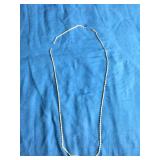 Midas Chain 10K Gold 24" Hollow Necklace