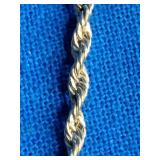 Midas Chain 10K Gold 24" Hollow Necklace