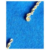 Midas Chain 10K Gold 24" Hollow Necklace