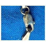 10K Yellow Gold 2.5MM Figaro 18" Neckless