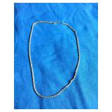 18K Gold Over Sterling Silver Rope Chain Necklace