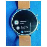 Womens Smartwatch FOSSIL VENTURE FTW6014 Leather Brown Touchscreen
