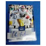 4 Autographed Football Cards