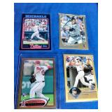 10 Numbered Baseball Cards