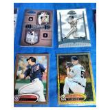 10 Numbered Baseball Cards