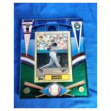 1987 Barry Bonds Rookie Card in Plaque