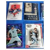 10 Numbered Baseball Cards