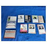 10 Numbered Baseball Cards