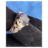 Topaz 10K Gold Ring - Size 7