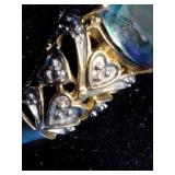 Topaz 10K Gold Ring - Size 7