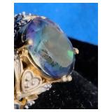 Topaz 10K Gold Ring - Size 7