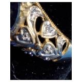 Topaz 10K Gold Ring - Size 7