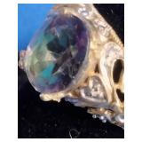 Topaz 10K Gold Ring - Size 7