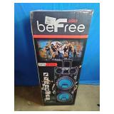 beFree Sound BFS-9160 Portable Bluetooth Double Subwoofer Party Speaker.