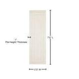 Safavieh Shadow Box Shag 2 x 7 Cream Indoor Border Runner Rug