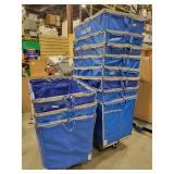 Eleven Rolling Laundry Bins (584096)