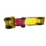 Vintage Wyandotte Transmobile Jr Tin Toy Car Transport Truck