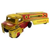 Vintage Wyandotte Transmobile Jr Tin Toy Car Transport Truck