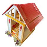 Barbie Dream Cottage with Furniture, Accessories, Dolls, and Clothing Lot