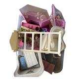 Barbie Dream Cottage with Furniture, Accessories, Dolls, and Clothing Lot