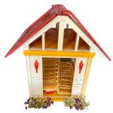 Barbie Dream Cottage with Furniture, Accessories, Dolls, and Clothing Lot