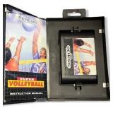 Super Volleyball Sega Genesis Game with Case and Manual